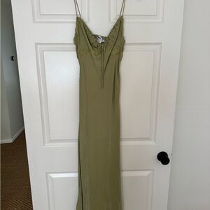 Princess Polly Emily Maxi Green Dress